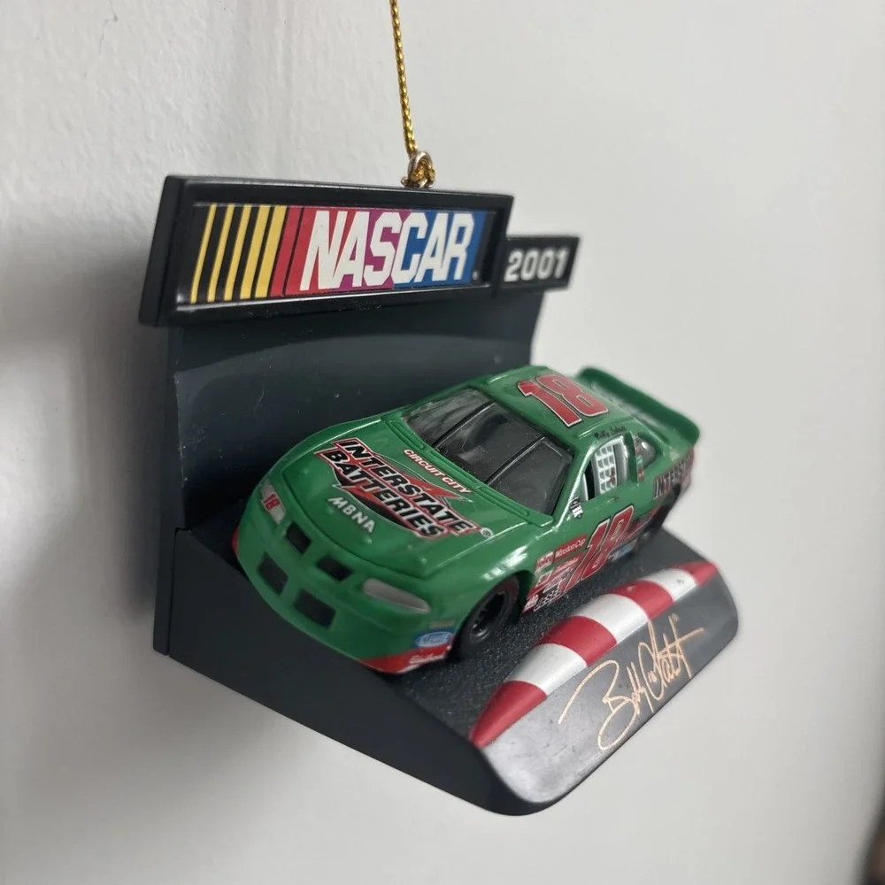 2001 Trevco Bobby Labonte Interstate Batteries #18 NASCAR Christmas Ornament